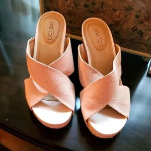 Summer wedge sandal